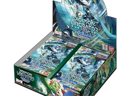 BANDAI Digimon Card Liberator Extra EX-07 Booster Pack Box TCG JAPAN OFFICIAL Sale