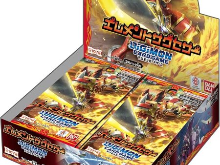 BANDAI Digimon Card Element Successor BT-18 Booster Pack Box TCG JAPAN OFFICIAL For Sale