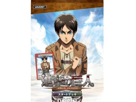 BANDAI Union Arena Attack On Titan UA23ST Starter Deck TCG JAPAN OFFICIAL Online Sale