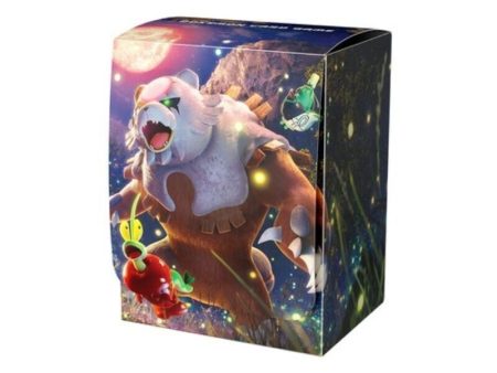 Pokemon Center Original Deck Case Ursaluna Bloodmoon JAPAN OFFICIAL For Sale