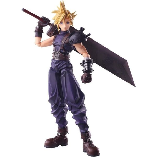 Square Enix Final Fantasy VII Bring Arts Cloud Strife Action Figure JAPAN Sale