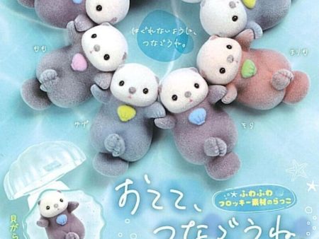 YELL Otete tsunagone Sea Otter All 4 Type Set Figure Capsule Toy JAPAN Online