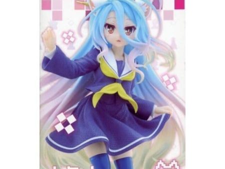 Taito Coreful Figure No Game No Life Shiro Cat Ear School Uniform JAPAN OFFICIAL Supply