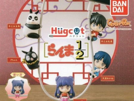 BANDAI Hugcot Ranma 1 2 All 5 Type Set Figure Capsule Toy JAPAN OFFICIAL Discount