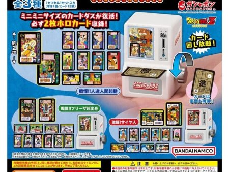 BANDAI Dragon Ball Mini Mini Carddass Machine 2 Set of 3 Capsule Toy JAPAN Online Hot Sale