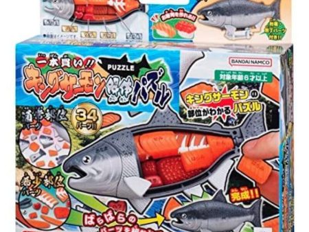 MegaHouse Special King Salmon 3D Puzzle Sushi Shows JAPAN OFFICIAL Online Hot Sale