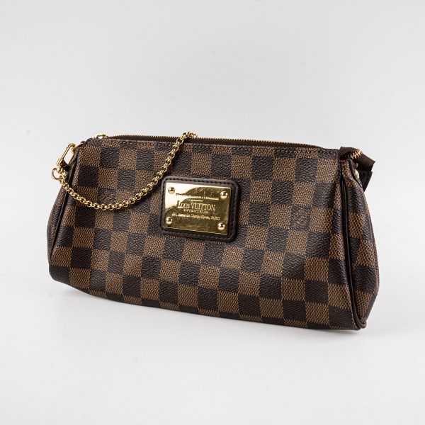 Louis Vuitton Eva Damier Ebene Clutch Online Sale