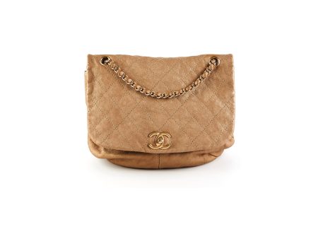 Chanel Shoulder Flap Bag Sand Online Sale