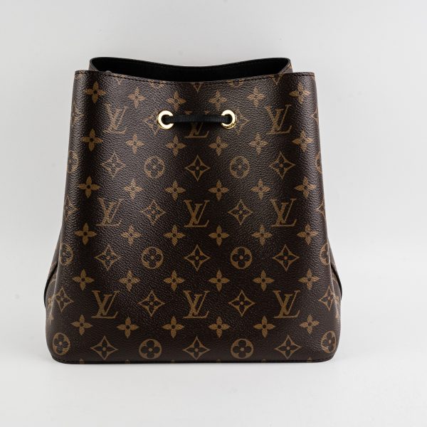 Louis Vuitton Neo Noe Black Monogram Shoulder Bag Hot on Sale