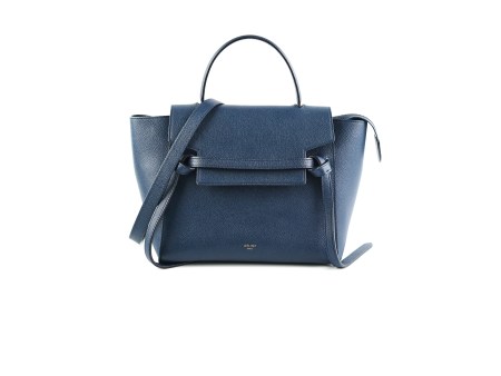 Celine Micro Belt Bag Dark Blue on Sale