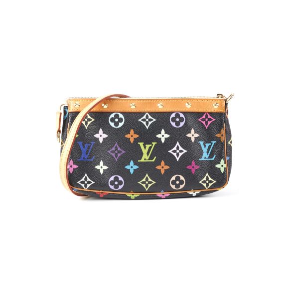 Louis Vuitton Pochette Accessories Multicolour Black For Discount