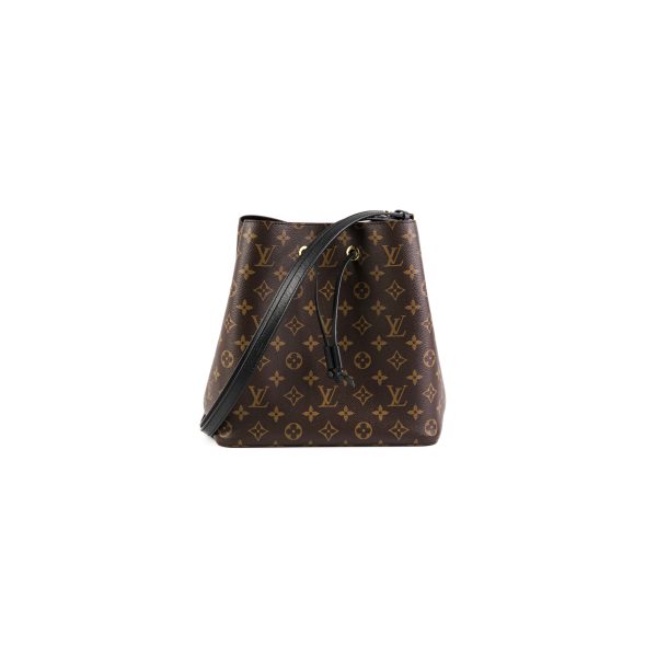 Louis Vuitton Neo Noe Black Monogram Shoulder Bag Hot on Sale