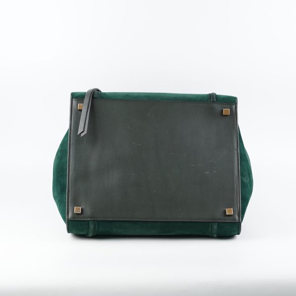 Celine Mini Luggage Green For Cheap