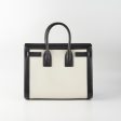 Saint Laurent Small Sac De Jour White Black Online