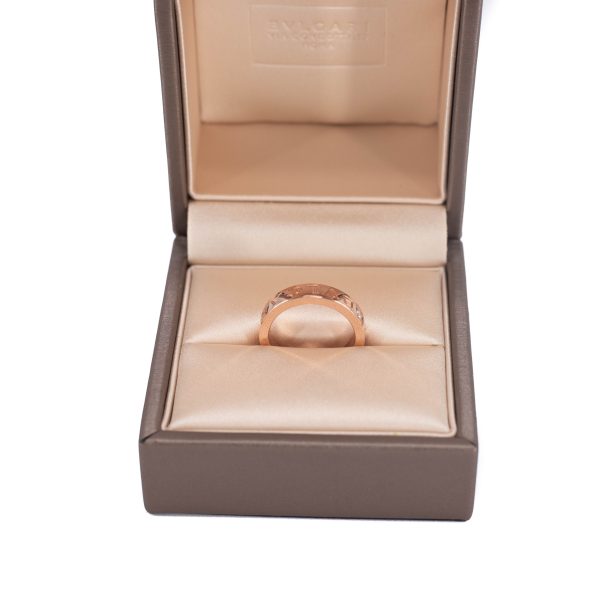 BVLGARI BVLGARI RING 18k Rose Gold Diamond size 51 Online Sale