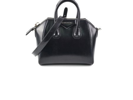 Givenchy Antigona Mini Smooth Black Leather Online Sale