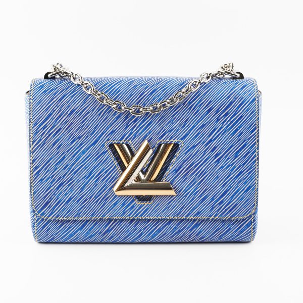 Louis Vuitton LV Twist MM Blue Epi Leather Supply