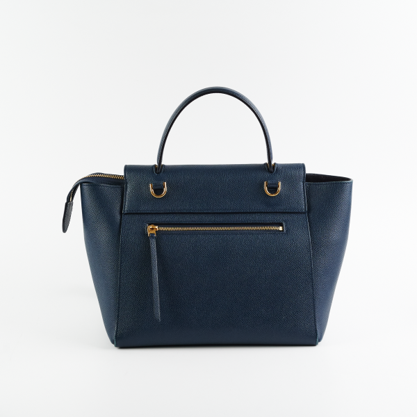 Celine Micro Belt Bag Dark Blue on Sale