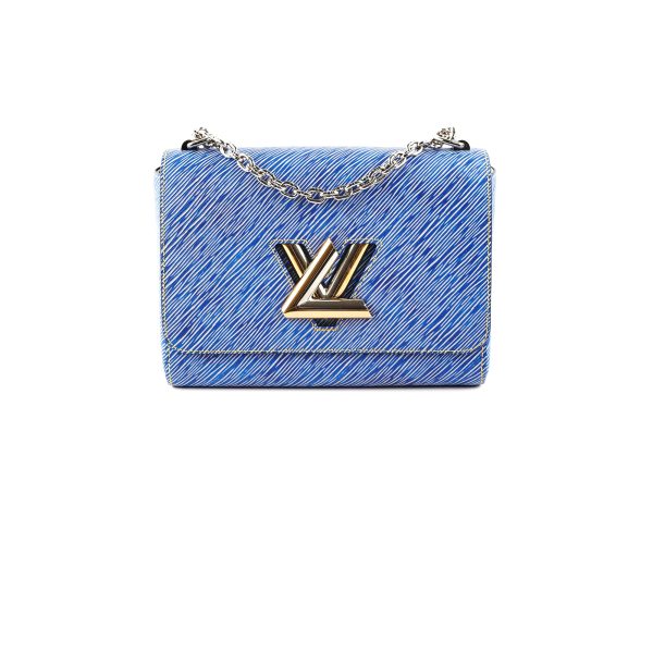 Louis Vuitton LV Twist MM Blue Epi Leather Supply