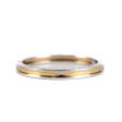 Bvlgari B.Zero1 Two Tone Bangle 18k Steel & Yellow Gold Hot on Sale