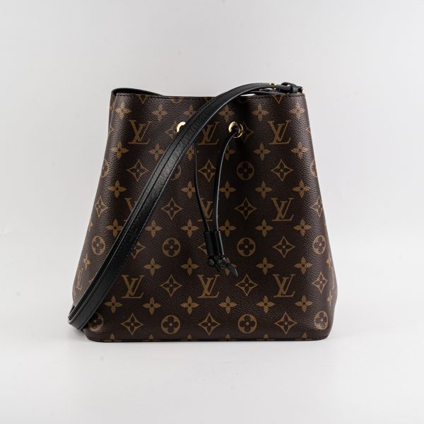 Louis Vuitton Neo Noe Black Monogram Shoulder Bag Hot on Sale