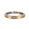 Bvlgari B.Zero1 Two Tone Bangle 18k Steel & Yellow Gold Hot on Sale