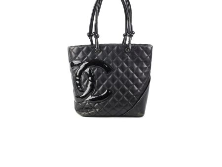 Chanel Cambon Ligne Tote Medium Black Online Hot Sale