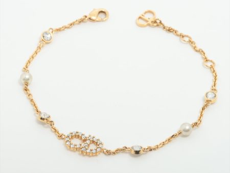 ITEM 6 - Dior CD Pearl Crystal Bracelet (Costume Jewellery) Online Hot Sale