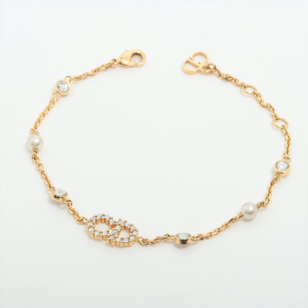 ITEM 6 - Dior CD Pearl Crystal Bracelet (Costume Jewellery) Online Hot Sale