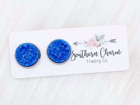 Stud Earrings-Crystal Studs Hot on Sale