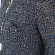 Chanel Navy Knit Cardigan - Size 36 Cheap