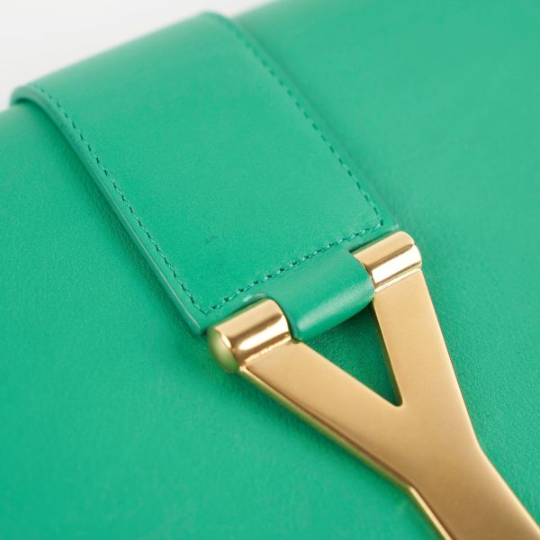 Saint Laurent Y Clutch Green Supply