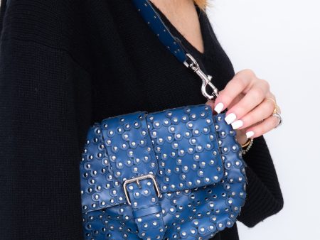 Red Valentino Blue Buckle Bag Fashion