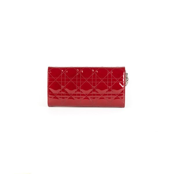 Dior Red Carnage Clutch For Discount