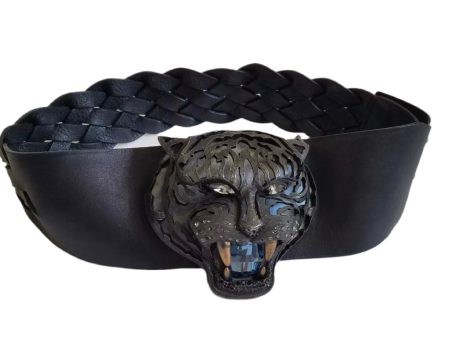 Lavin tiger braided belt Cheap