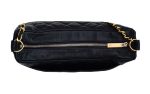 Authentic Chanel Black Caviar Quilted GST Camera Style Handbag For Sale