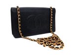 Authentic Chanel Black Caviar Wallet On Chain (WOC) Online