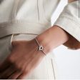 Hermes finess white gold bracelet SH Online Sale