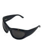 BALENCIAGA black D frame sunglasses Hot on Sale