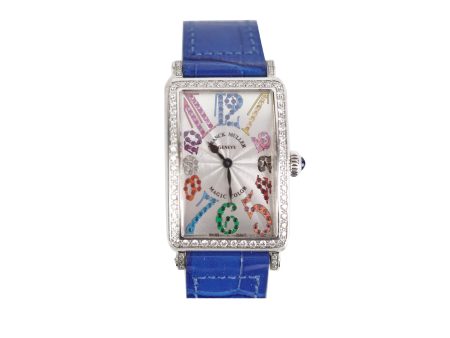 Franck Muller Long Island Watch 952 QZ COL Blue Discount