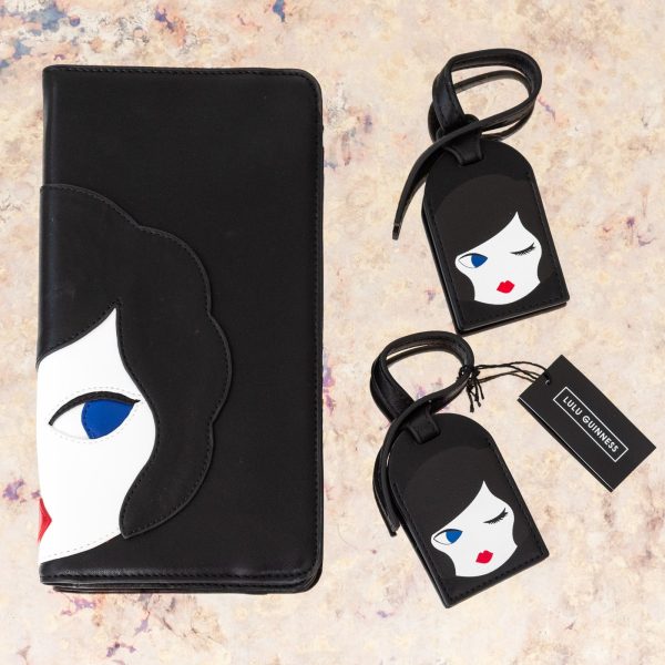 Lulu Guinness Doll Face Travel Set Supply