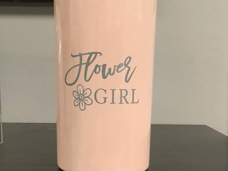 Tumbler-Flower Girl Flower-Blush Fashion