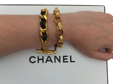 Authentic Chanel Vintage Classic Bracelets For Discount