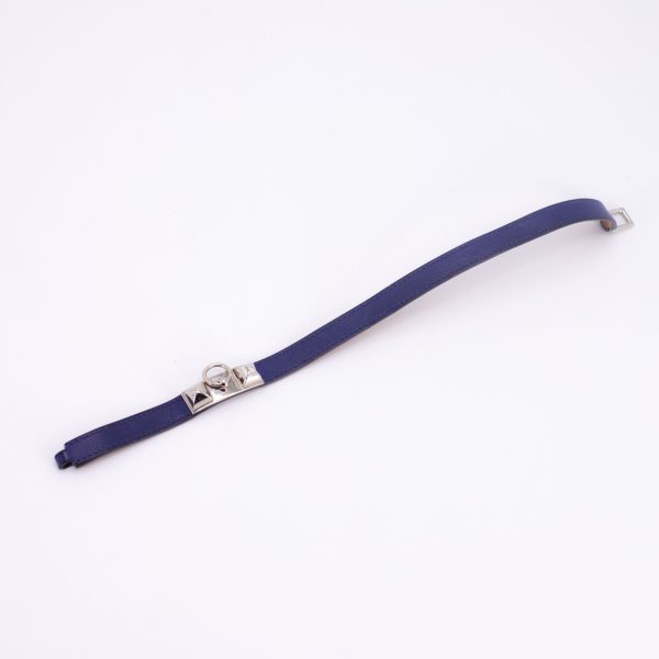 Hermes Rivale Double Tour Bracelet Navy Size XS Hot on Sale