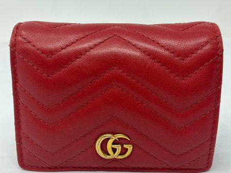 Gucci marmont red wallet Online Hot Sale