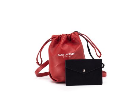 Saint Laurent Teddy Bag Red Supply