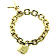 Louis Vuitton Padlock & Keys Yellow Gold Bracelet Supply