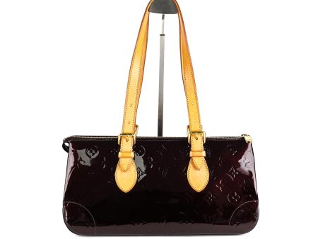 Louis Vuitton Vernis Tricot Bag Amarante For Discount