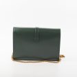 Saint Laurent Medium Sulpice Flap Wallet on Chain Green on Sale