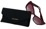 Dolce & Gabbana violet burgundy red sunglasses Online Hot Sale